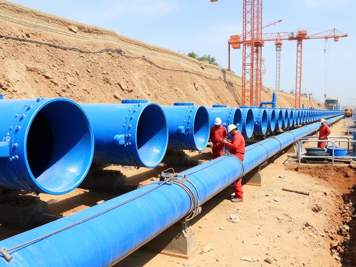 Water distribution infrastructure